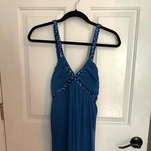 Blue semi formal dress